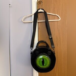 Kreepsville 666 Eyeball Black Cat Bag